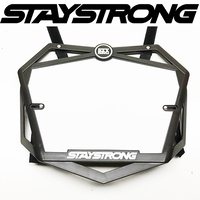 Staystrong PRO 3D Number Plate (Black)