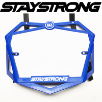 Staystrong PRO 3D Number Plate (Blue)