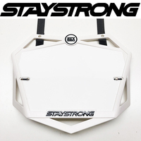 Staystrong PRO 3D Number Plate (White)