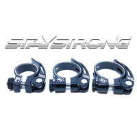 Staystrong Seat Post Clamps Q/R (Black)