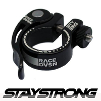 Staystrong Seat Post Clamp Q/R 25.4mm (Black)