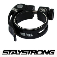 Staystrong Seat Post Clamp Q/R 34.9mm (Black)