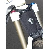 Mountain Bike Mud Flap THE Brand suit Suspension Forks 4 Sizes (Black) the brand