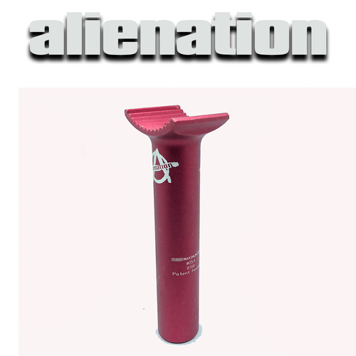 ALIENATION Midget Seat Post 25.4mm x 135mm (Red)