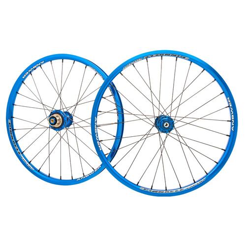 ANSWER 20 x 1.1/8" Pinnacle Wheel Set (Blue)