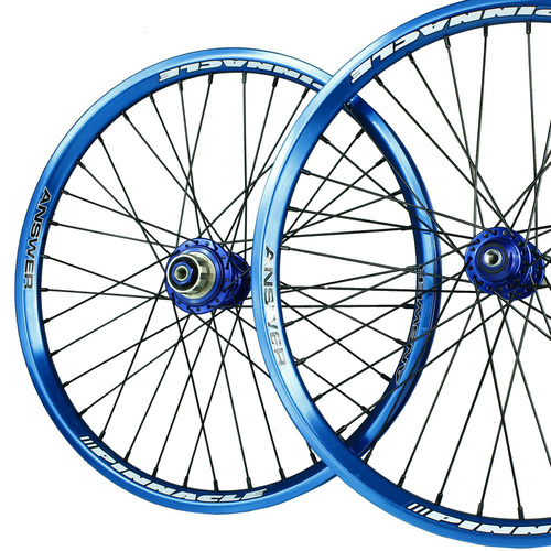ANSWER 24 x 1.75" Pinnacle Wheel Set (Blue)
