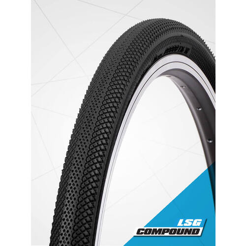 Vee 24 x 1.50" Speedster Foldable Tyre suit 507mm (Black)