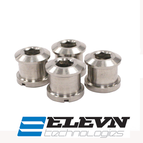 ELEVN Titanium Chain Ring Bolts 8.5mm x 4mm (x4)