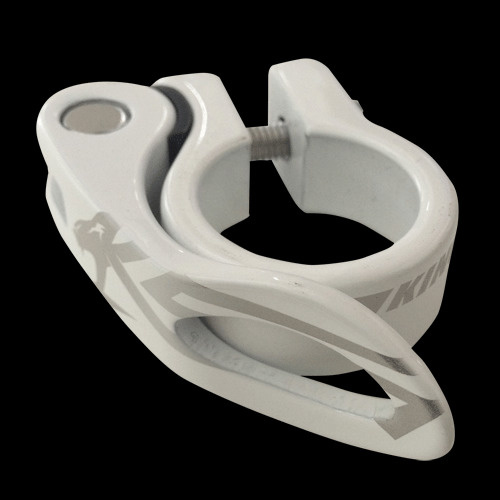 KINGSTAR Quick Release Seat Post Clamp 31.8 (White)