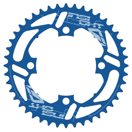 INSIGHT 34T 4 Bolt Chainring 104mm bcd (Blue)