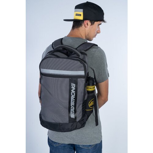 Staystrong Chevron Back Pack (Charcoal)