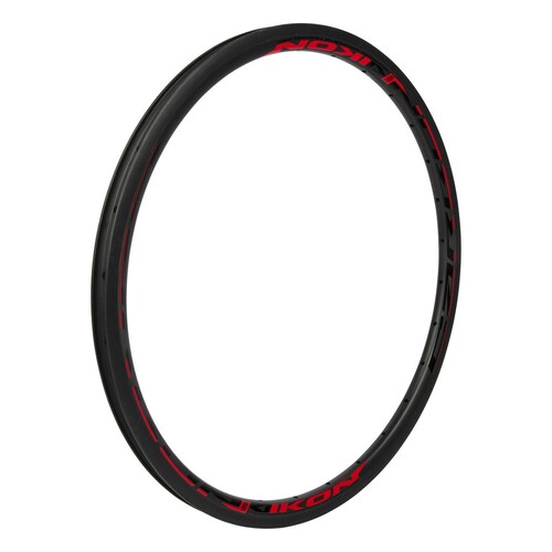 IKON Carbon Rim 20 x 1.1/8-3/8 36H Brake (Black-Red)