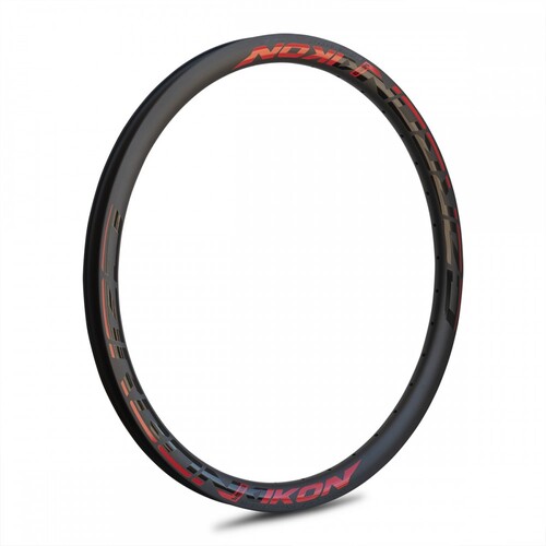 IKON Carbon Rim 24 x 1.75" 36H Non-Brake (Black-Red)